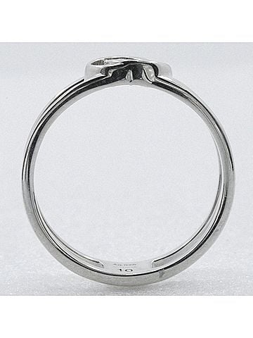 Gucci Gucci Interlocking GG Ring, Sterling Silver 925, Approx. 1.4g, Women's. (view 2)