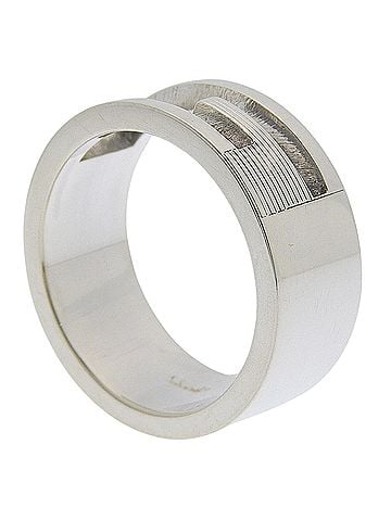 Gucci Gucci Branded G Ring, Sterling Silver 925, Approx. 7.5g, Unisex. (view 2)