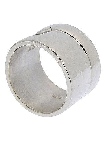 Gucci Gucci ring, made of sterling silver (925), approximately 9.8g, unisex. (view 2)