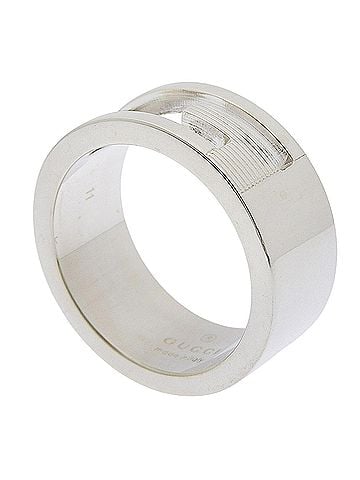 Gucci Gucci Branded G Ring, Sterling Silver 925, Approx. 7.4g, Unisex. (view 2)