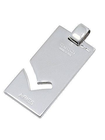 Gucci Gucci Aries pendant, sterling silver (925), approximately 12.8g, unisex. (view 1)