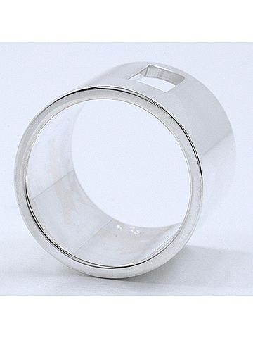 Gucci Gucci ring, made of 925 sterling silver, approximately 14.8g, unisex. (view 2)