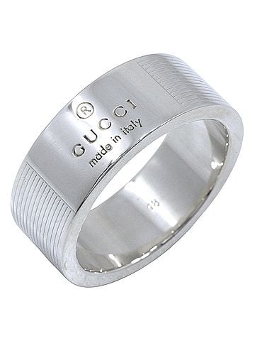 Gucci Gucci ring, made of sterling silver (925), approximately 10.0g, unisex. (view 1)