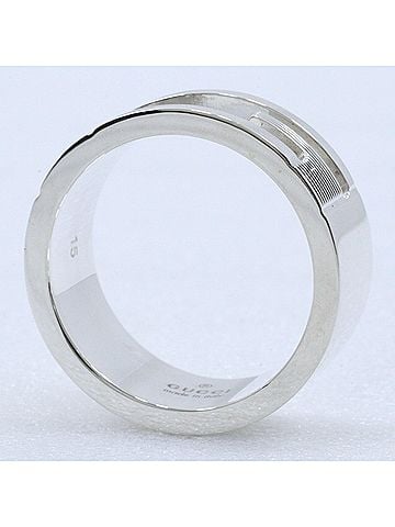Gucci Gucci Branded G Ring, Sterling Silver 925, Approx. 7.6g, Unisex (view 2)