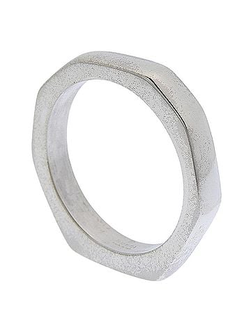 Gucci Gucci Octagon Ring, Sterling Silver 925, Approx. 7.5g, Unisex (view 2)