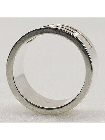 Gucci Gucci Branded G wide ring ring, silver 925, approx. 10.8g for women (view 2)