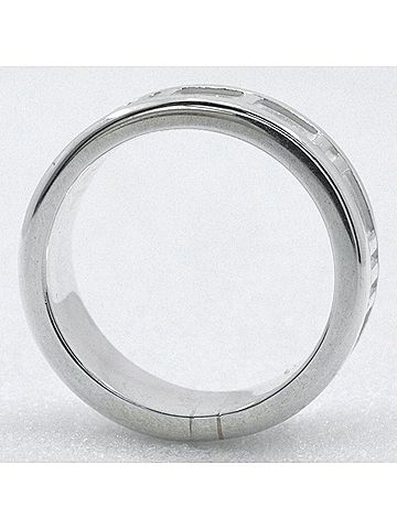 Tiffany & Co. Tiffany &amp; Co. Atlas Ring, Sterling Silver, Approx. 5.5g, Women's (view 2)