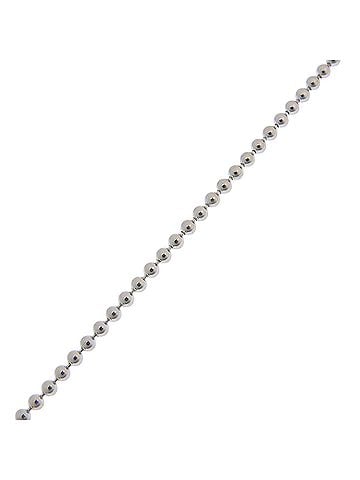 Gucci Gucci Bar Bracelet, Ball Chain, Sterling Silver 925, Approx. 7.1g, Unisex (view 2)