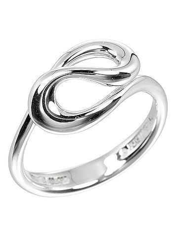 Tiffany & Co. Tiffany &amp; Co. Wave Ring, 925 Silver, Approx. 3g (view 1)