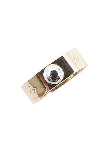 Louis Vuitton Louis Vuitton Berg Nanogram Ring, M00214, Gold Plated, Pink Gold, LE1116, Approx. 5.4g, Women's. (view 1)