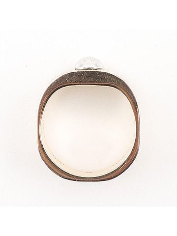 Louis Vuitton Louis Vuitton Berg Nanogram Ring, M00214, Gold Plated, Pink Gold, LE1116, Approx. 5.4g, Women's. (view 2)