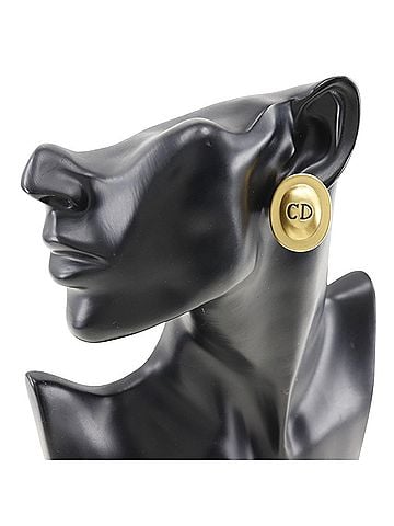 Christian Dior Christian Dior Earrings Gold Plated Approx. 19.4g Women's I111624166 (view 2)