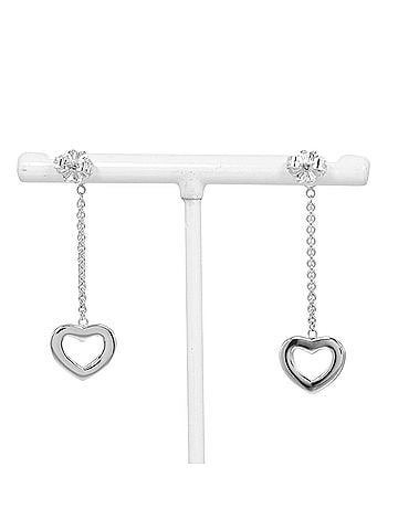 Tiffany & Co. Tiffany earrings heart link drop silver 925 approx. 3.9g TIFFANY &amp; Co. (view 2)