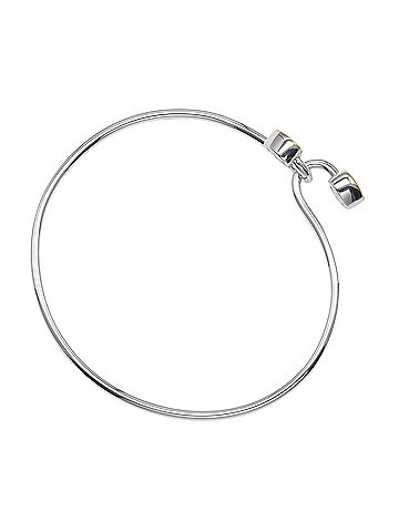 Tiffany & Co. Tiffany &amp; Co. Double Heart Bracelet, 925 Silver x 18K Yellow Gold, Approx. 8.5g, Women's (view 2)