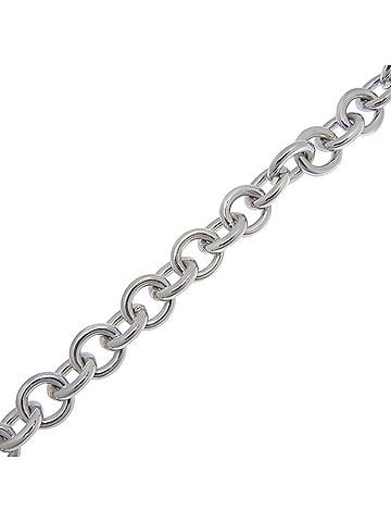 Tiffany & Co. Tiffany &amp; Co. Return to Bracelet, Circle Tag, Sterling Silver 925, Approx. 35.4g, Unisex (view 2)