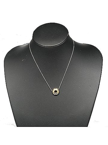 Tiffany & Co. Tiffany &amp; Co. Magic Circle Necklace, 925 Sterling Silver x 18K Yellow Gold, Approx. 3.5g, Women's (view 2)