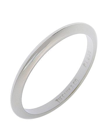 Tiffany & Co. Tiffany &amp; Co. Knife Edge Ring, Platinum 950, Approx. 2.2g, Women's. (view 1)