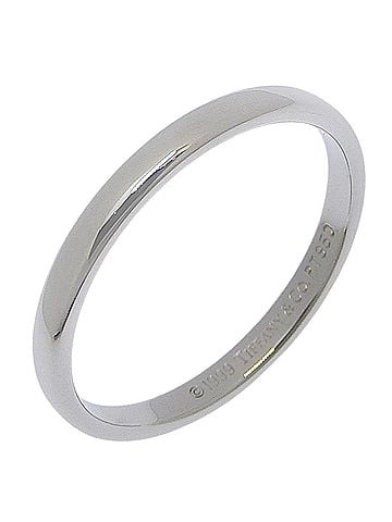 Tiffany & Co. Tiffany &amp; Co. Wedding Ring, Platinum 950, Approx. 2.3g, Women's. (view 1)