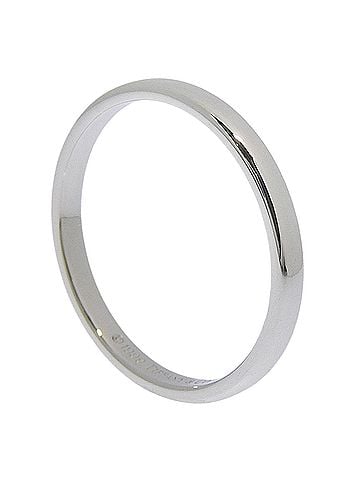 Tiffany & Co. Tiffany &amp; Co. Wedding Ring, Platinum 950, Approx. 2.3g, Women's. (view 2)