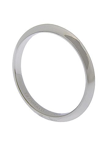 Tiffany & Co. Tiffany &amp; Co. Knife Edge Ring, Platinum 950, Approx. 2.2g, Women's. (view 2)