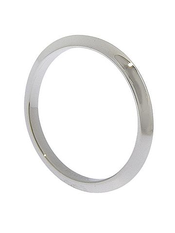 Tiffany & Co. Tiffany &amp; Co. Knife Edge Ring, Platinum 950, Approx. 2.1g, Women's. (view 2)