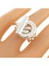 Hermès 100% Sterling Silver Multi Color Hermes Hermès Croisette Ring One size - photo 5