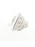 Hermès 100% Sterling Silver Multi Color Hermes Hermès Croisette Ring One size - photo 2