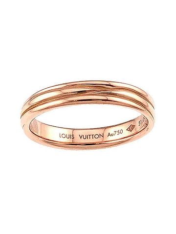 Louis Vuitton Louis Vuitton Alliance Epi #51 Ring, 18K PG Pink Gold 750 (view 2)