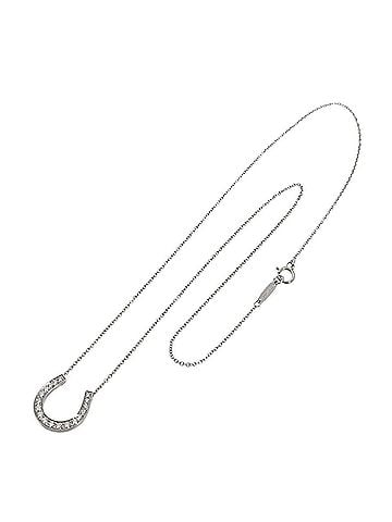 Tiffany & Co. Tiffany &amp; Co. Horseshoe Diamond Necklace, 40cm, Platinum (Pt) (view 2)