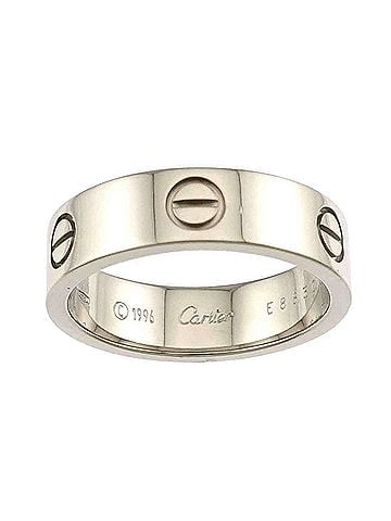 Cartier Cartier Love Ring #60, 18K WG (White Gold 750) (view 2)