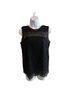 Erdem Floral Black Sleeveless Blouse Size 4 - photo 1