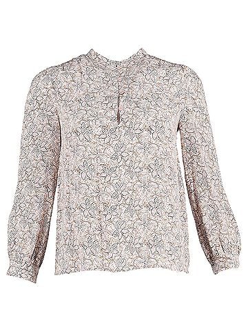 Vanessa Bruno Vanessa Bruno Floral Print Blouse in Multicolor Silk (view 1)