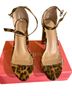 Allegra K Animal Print Multi Color Heels Size 9 - photo 1
