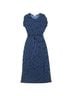 MICHAEL Michael Kors 100% Cotton Print Blue Jumpsuit Size L - photo 2