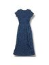 MICHAEL Michael Kors 100% Cotton Print Blue Jumpsuit Size L - photo 3