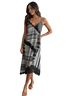 Guess Stripes Black White Cocktail Dress Size M - photo 1