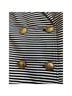 CAbi Stripes Black White Blazer Size M - photo 4