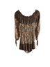 Free People 100% Rayon Paisley Orange Multi Color Romper Size S - photo 2