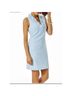 Lilly Pulitzer 67% Polyester 32% Cotton 1% Spandex 100% Polyester Stripes Blue Casual Dress Size L - photo 8