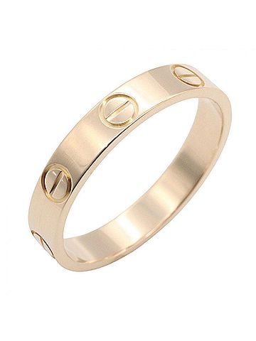 Cartier Cartier Mini Love Ring, 18K Pink Gold (PG), Women's Tone, B4085200 (view 1)