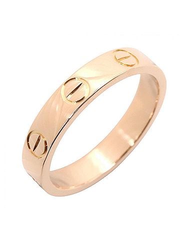 Cartier Cartier Mini Love Ring, 18K Pink Gold (PG), Women's Tone, B4085200 (view 1)