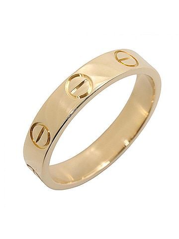 Cartier Cartier Mini Love Ring, 18K (Yellow Gold), Women's Jewelry, Gold Tone, B4085000 (view 1)