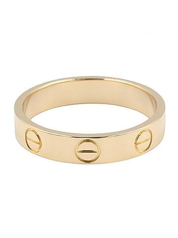 Cartier Cartier Mini Love Ring, 18K (Yellow Gold), Women's Jewelry, Gold Tone, B4085000 (view 2)