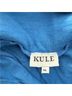 Kule 100% Cotton Print Blue Red Turtleneck Sweater Size XL - photo 3
