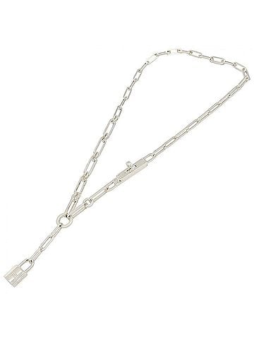 Hermès Hermes Kelly Chaine Necklace, Sterling Silver 925, Tone, Jewelry for Men and Women (view 2)