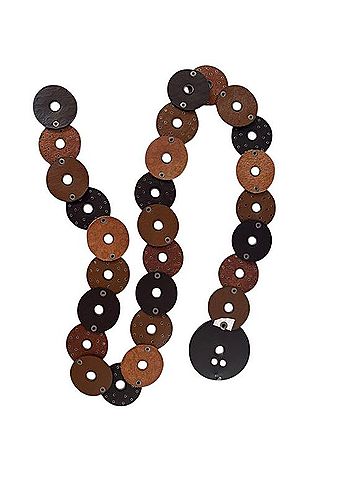 Ralph Lauren Leather Disk Concho Belt Belt (view 2)