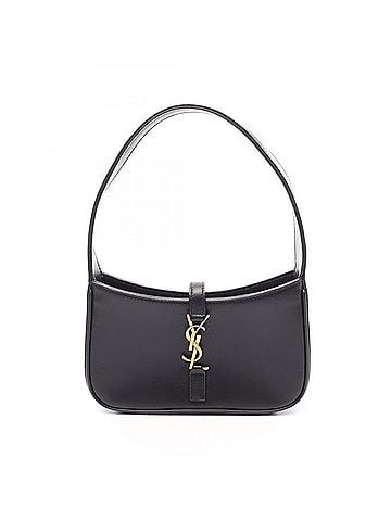 Yves Saint Laurent Yves Saint Laurent Saint Laurent Paris Mini Hobo LE 5 A 7 Handbag, Leather, Women's, Black, 7103182R20W (view 1)