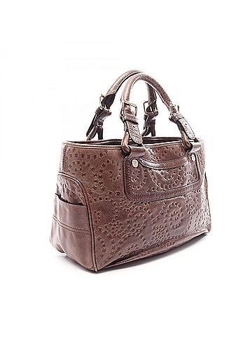 Céline Celine Boogie Bag Handbag, Leather, Women's, Brown (view 2)