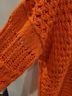 Free People Orange Pullover Sweater Size S - photo 13