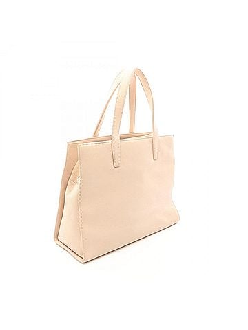 Loewe Loewe Anagram Handbag, Leather, Women's, Beige (view 2)